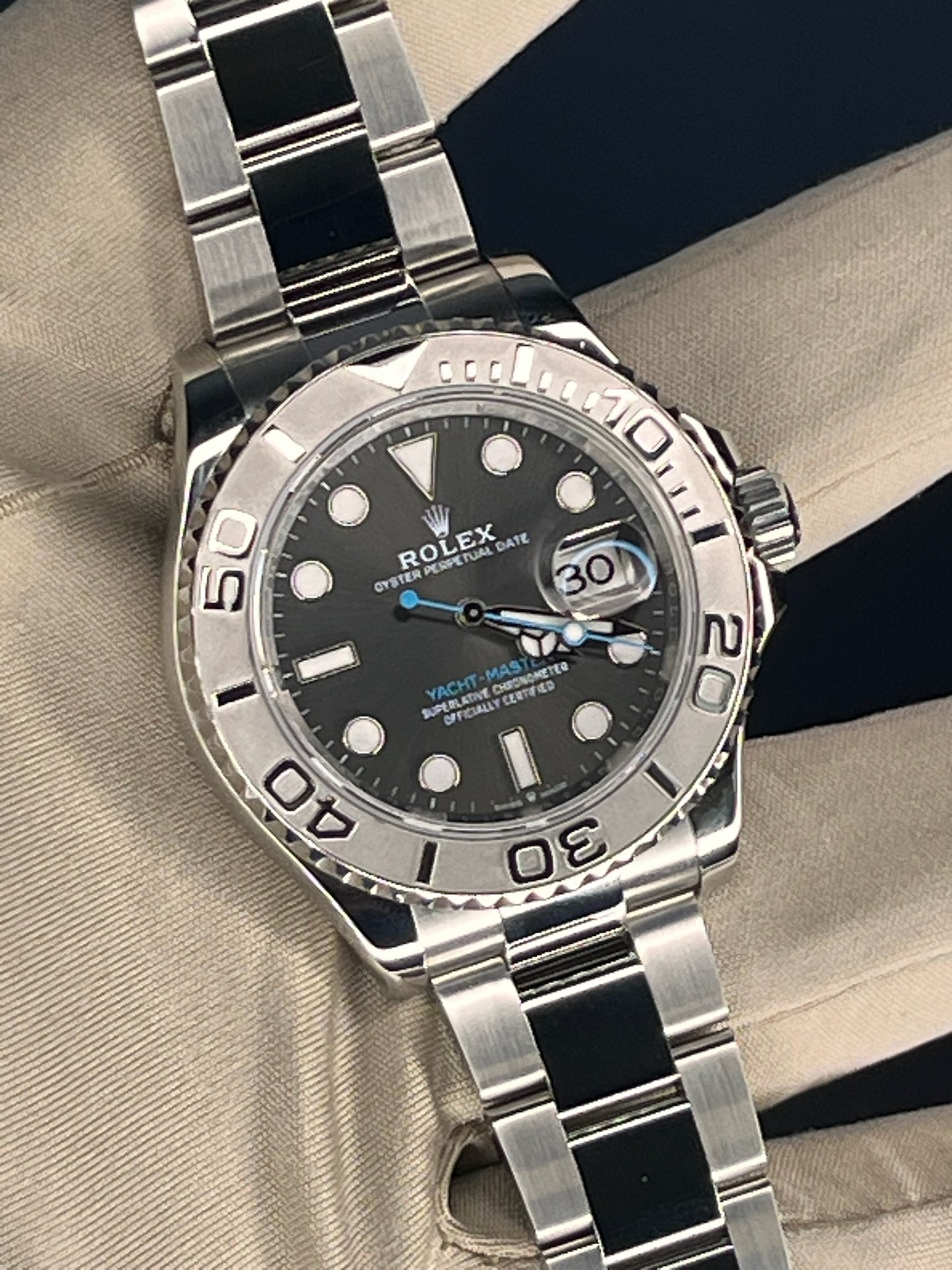 Rolex Yachtmaster 40 Rhodium 2024