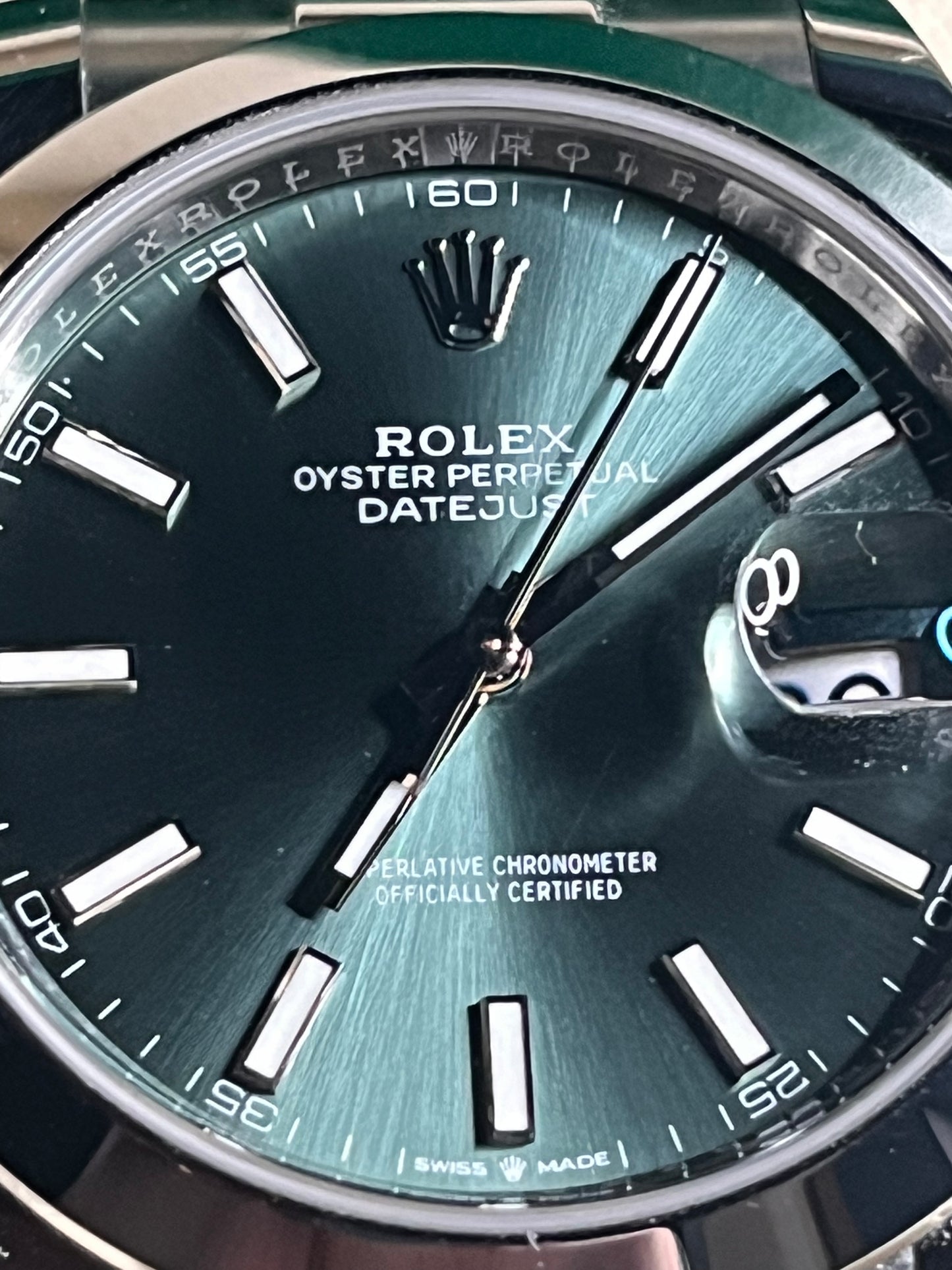 Datejust 41 Mint Green dial 2023