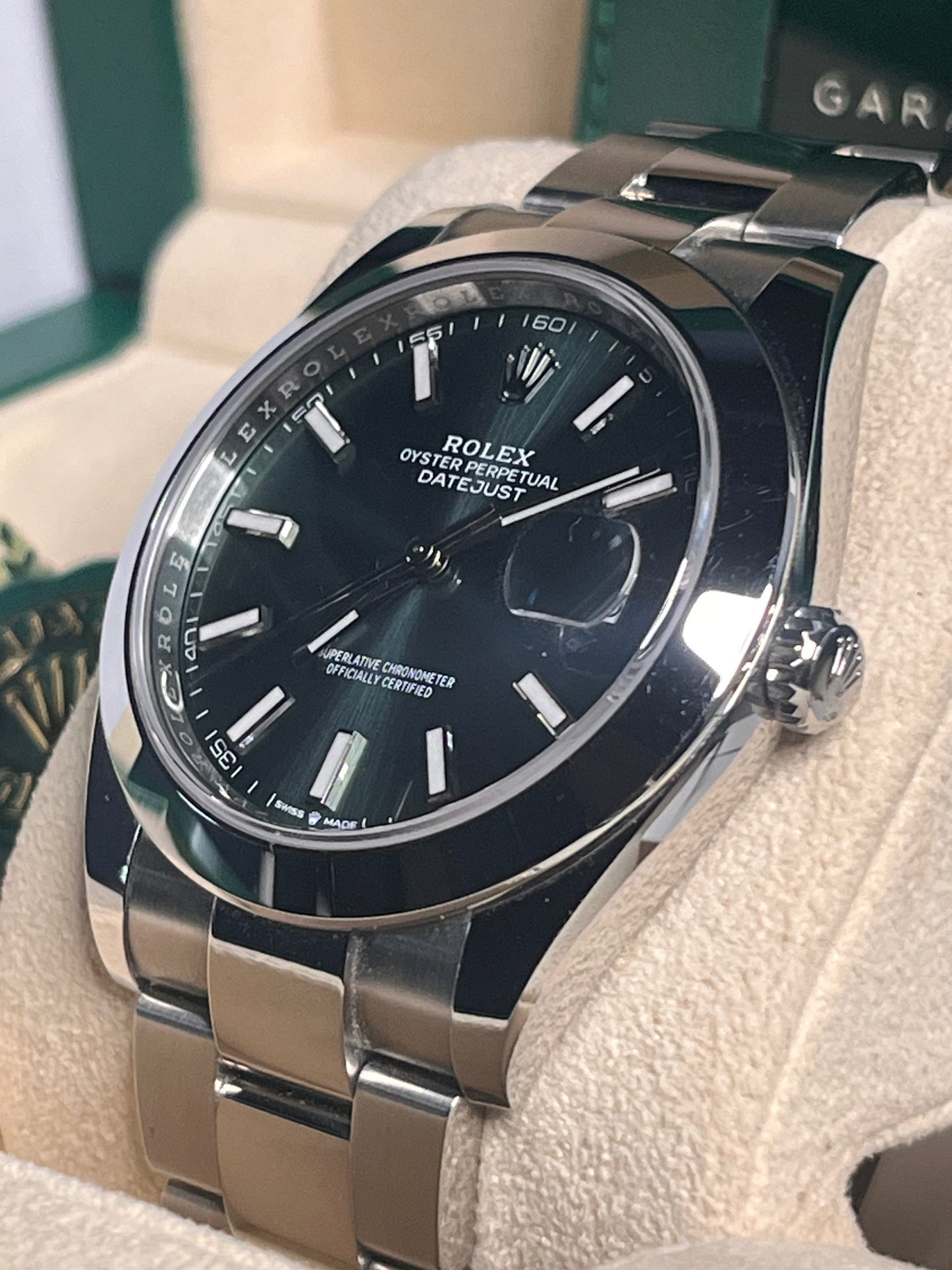 Datejust 41 Mint Green dial 2023