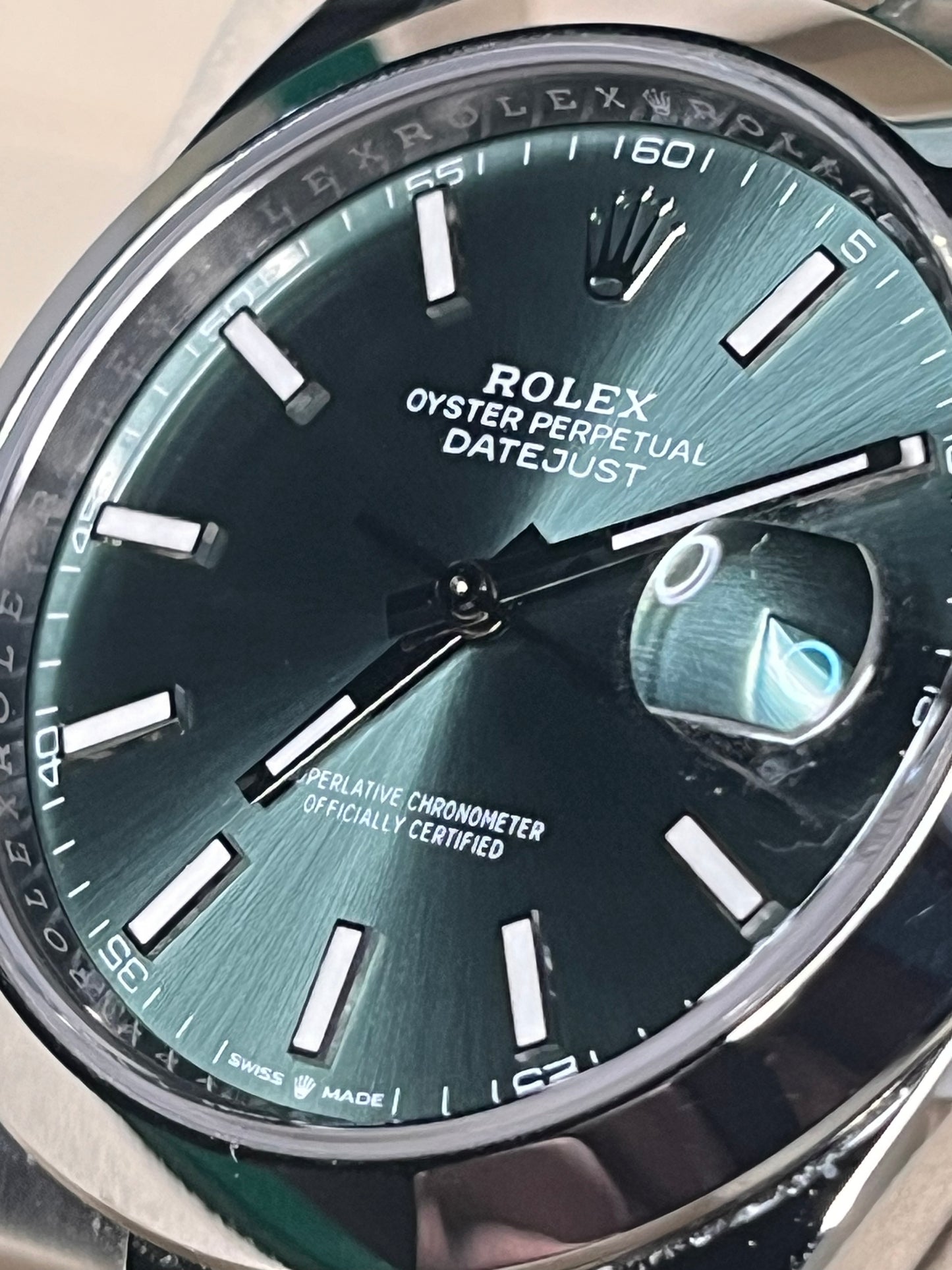 Datejust 41 Mint Green dial 2023