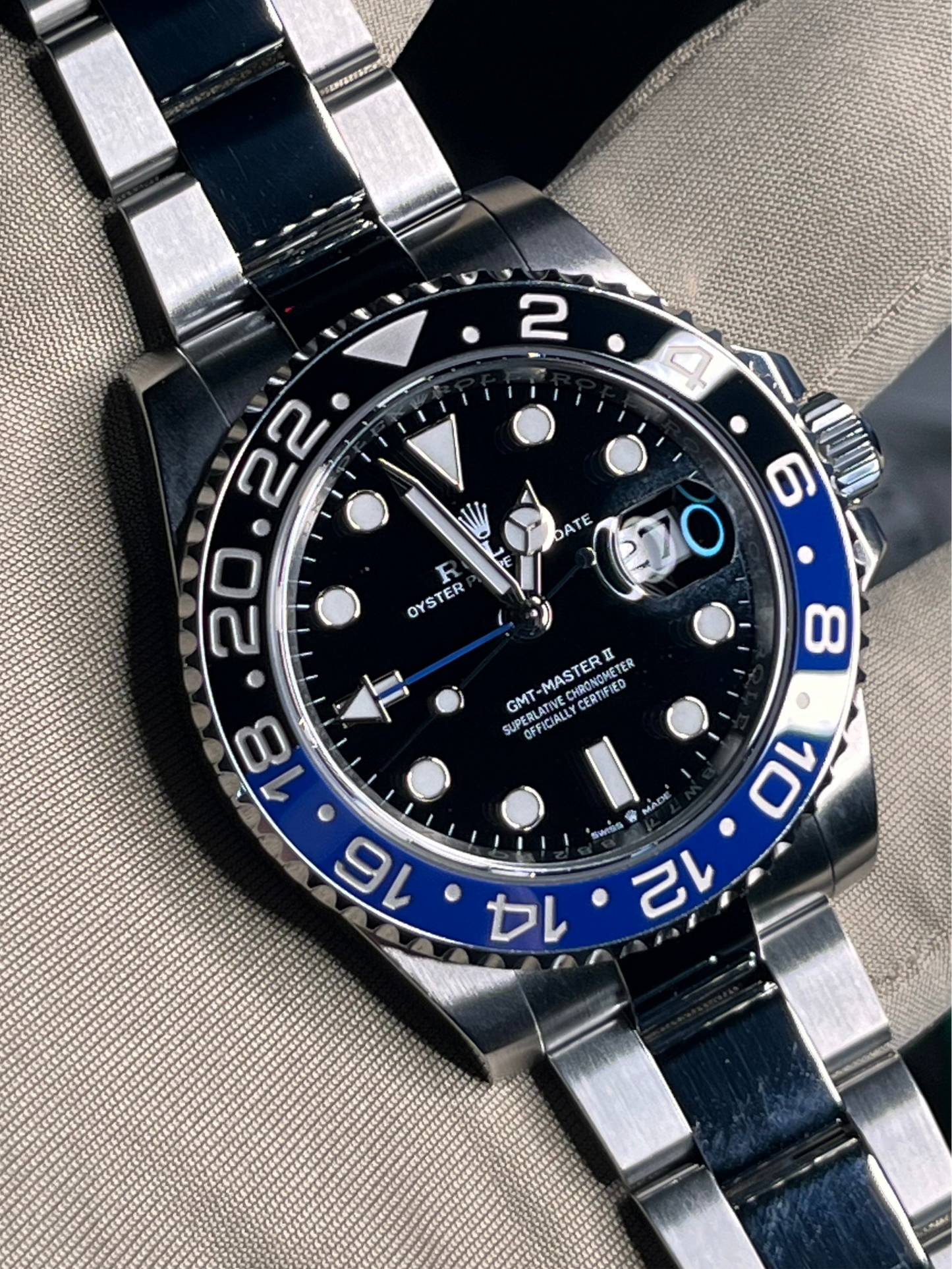2018 GMT Master II Batman