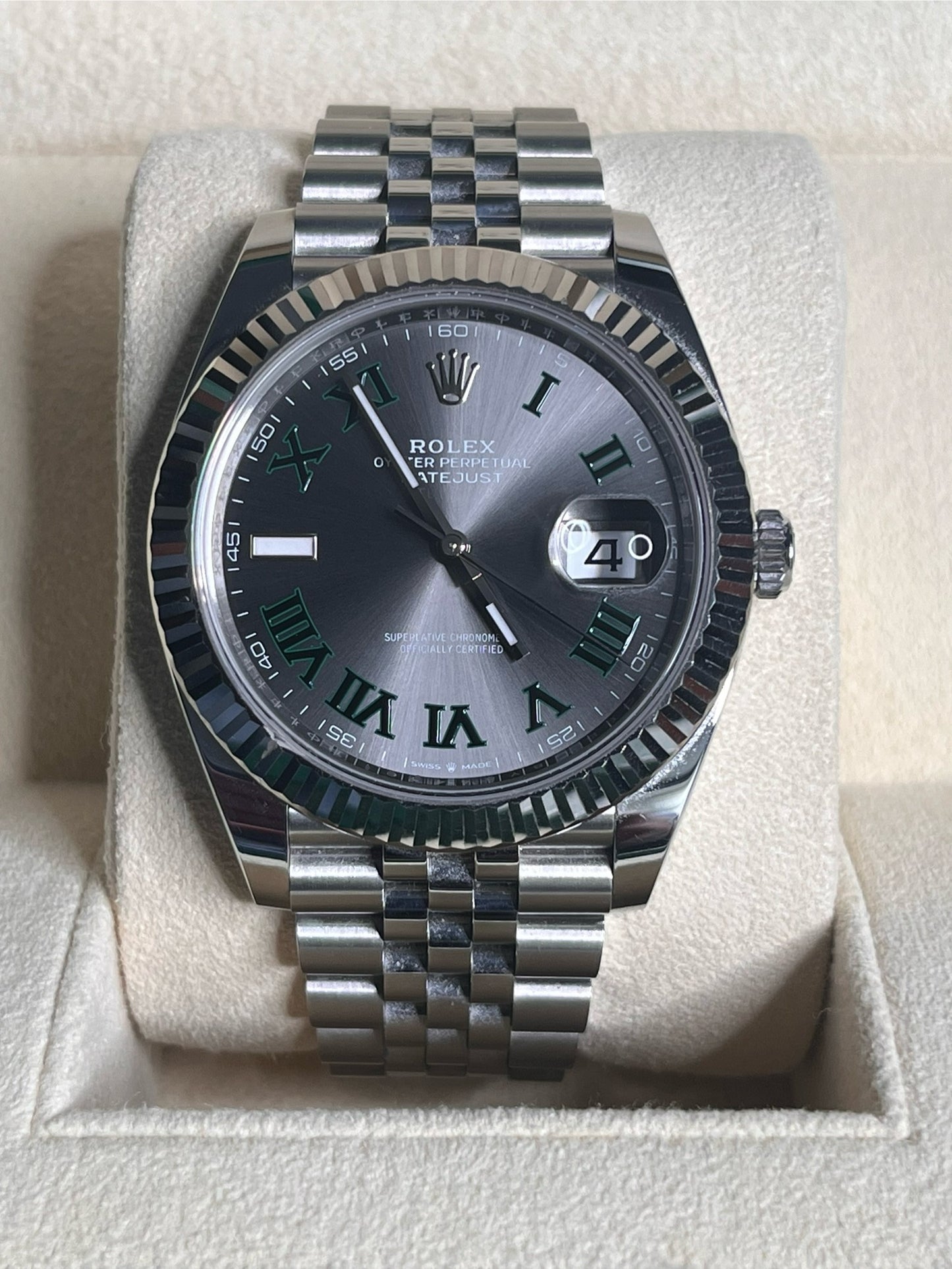 Rolex Datejust 41 Wimbledon