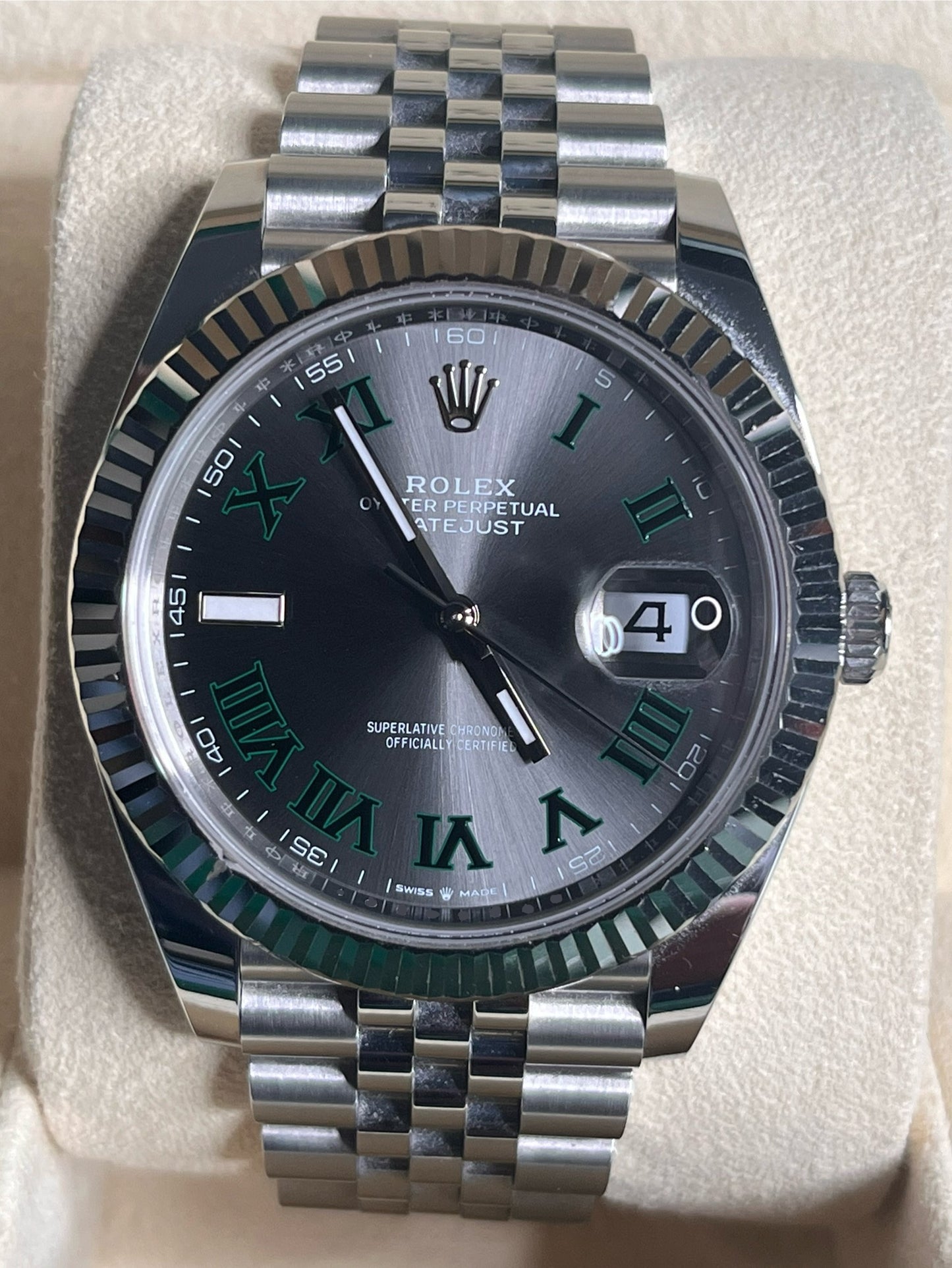 Rolex Datejust 41 Wimbledon