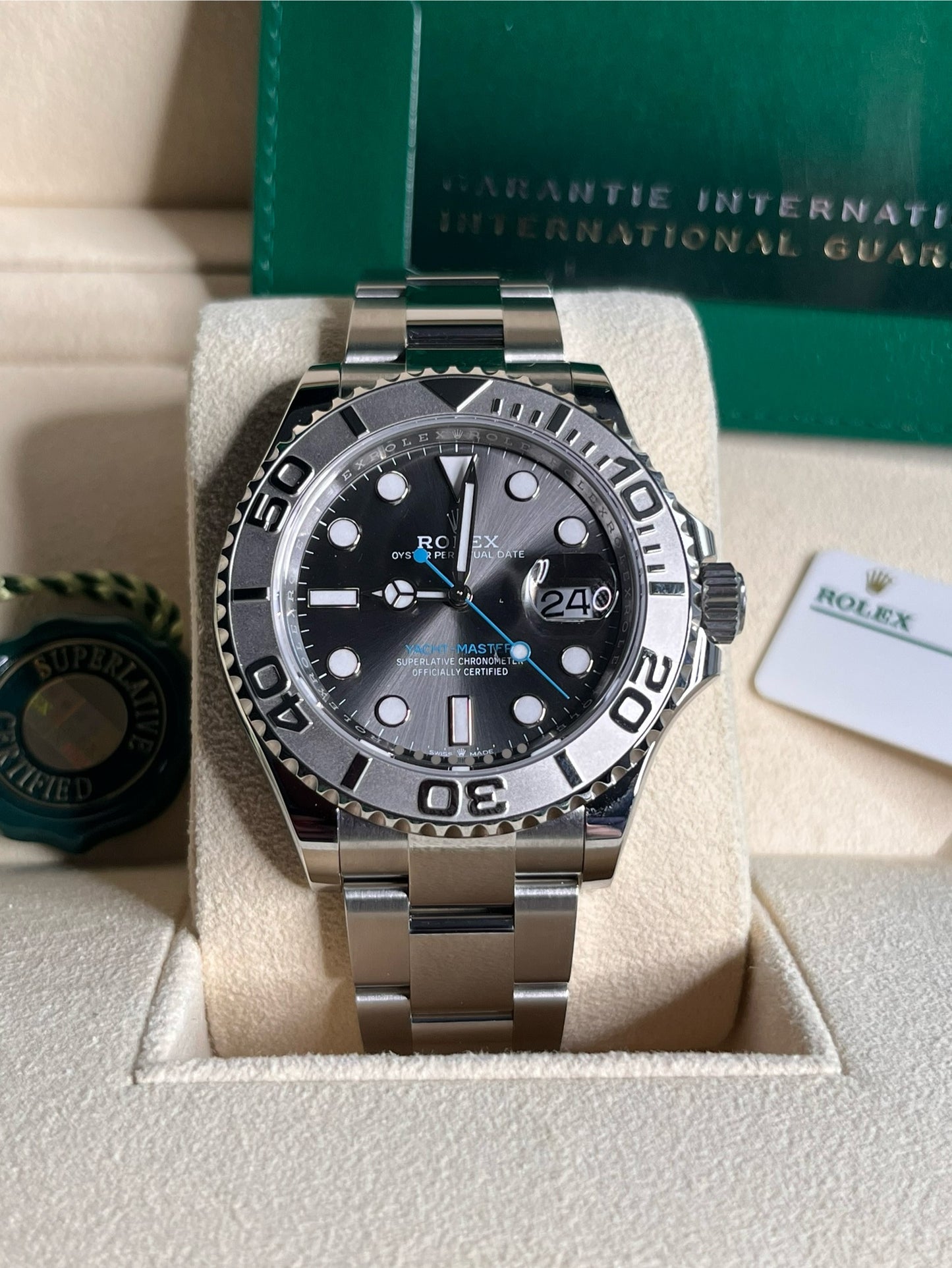 Yachtmaster 40 Rodium 2023