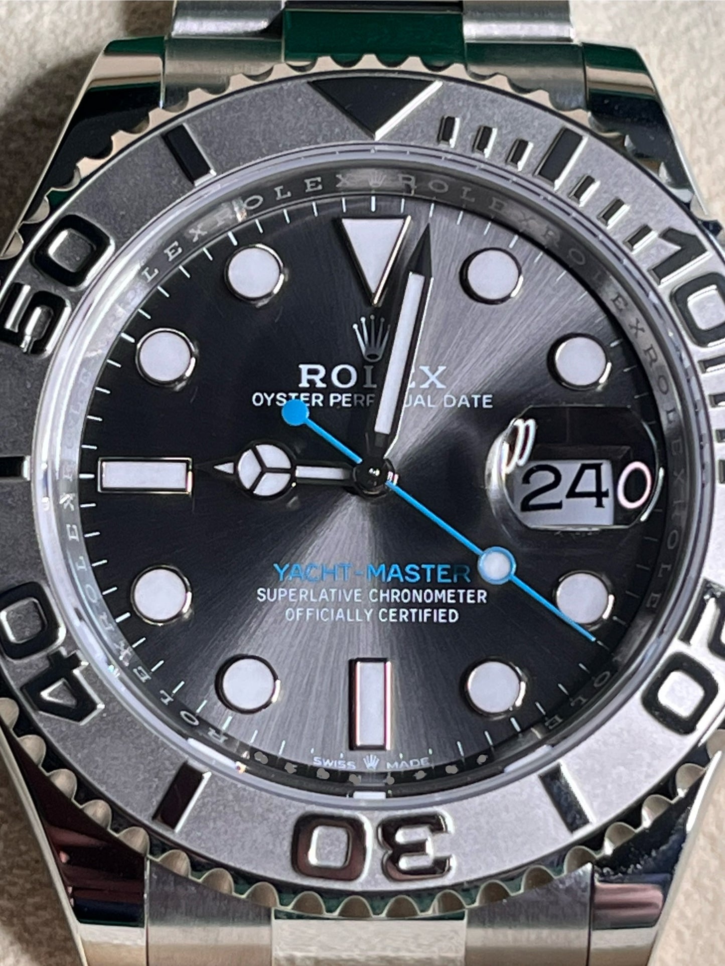 Yachtmaster 40 Rodium 2023