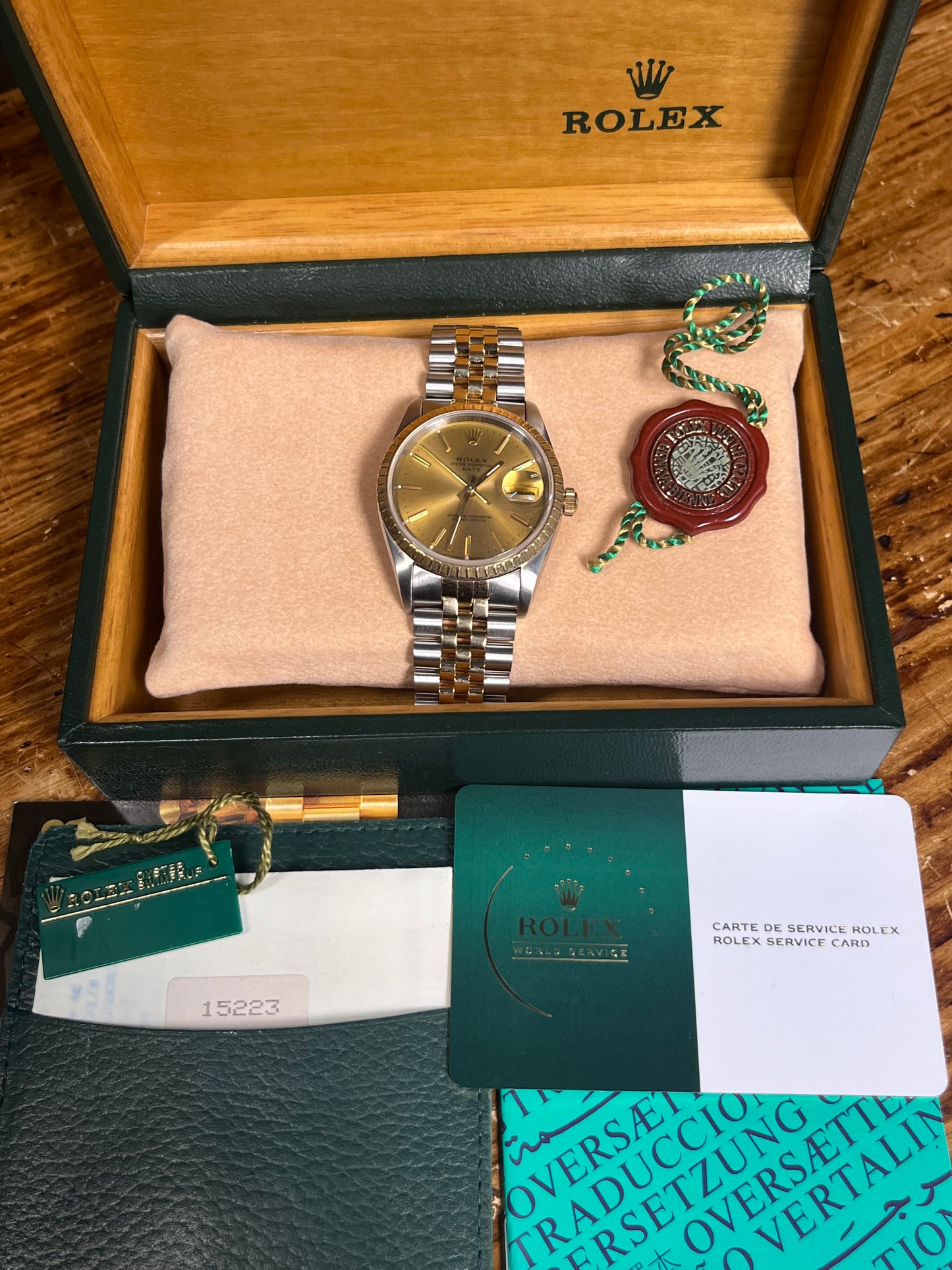 1995 Rolex Dj34